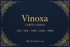 Carte Cadeau Vinoxa — The Art of Savoring